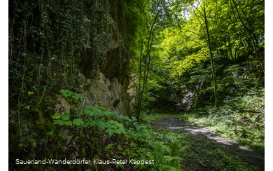 Sauerland-Seelenort: Steinbruch Peperburg