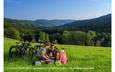 Radfahren Familie Tagestouren