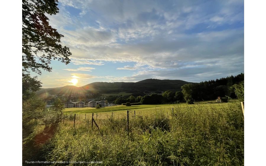 Blick auf Lennestadt