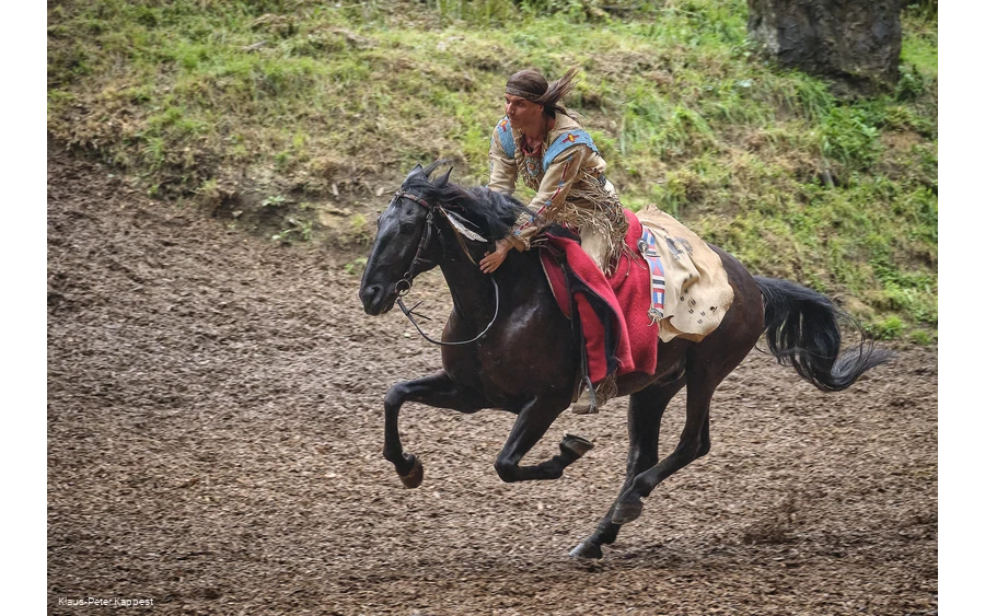 Elspe Festival Winnetou reitet