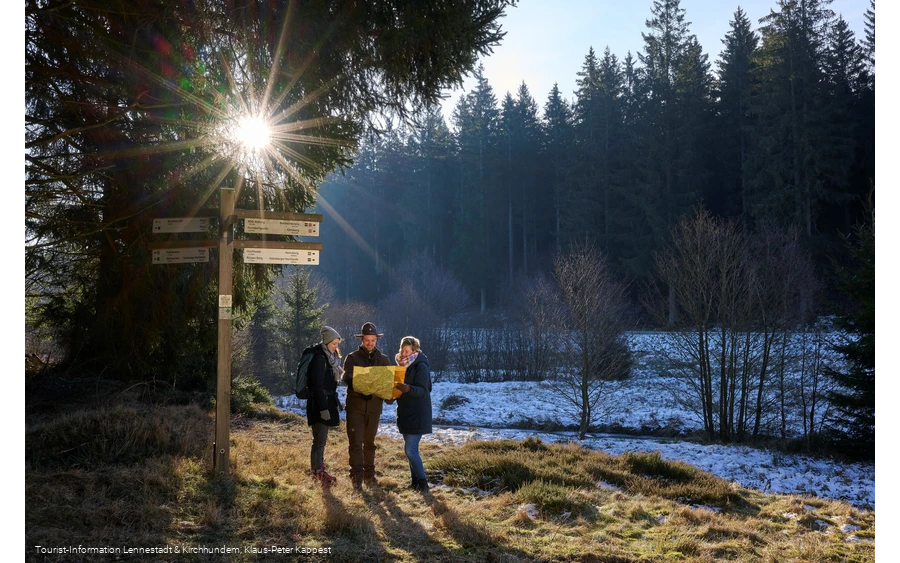 Schwarzbachtal Rangerwanderung Karte Schwarzbachtal Rangerwanderung Karte