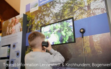 Aktionswand mit spannenden Geschichten