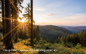 Aussicht vom Grenzweg bei Schmallenberg-Jagdhaus