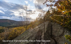 Blick vom Rinsleyfelsen
