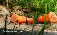 Skulptur: Erinnerung am Kleffweg Albaum