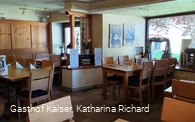 Wirtsstube im Gasthof Kaiser