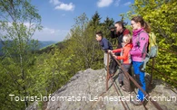 Wandern auf dem Rinsleyfelsen