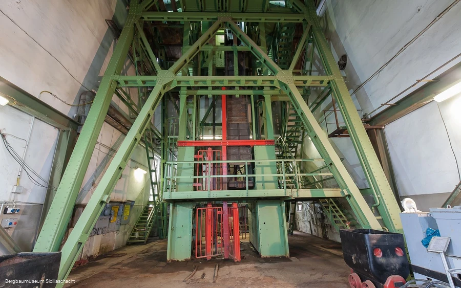 Schachthalle Siciliaschacht Schachthalle Siciliaschacht