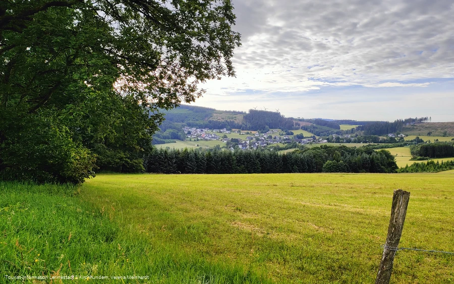 Blick auf Brachthausen