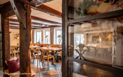 Innenaufnahme des Gastraums