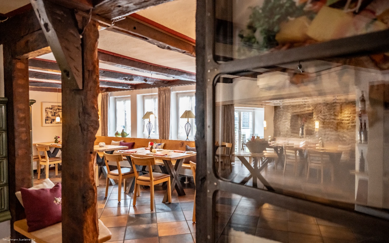 Innenaufnahme des Gastraums