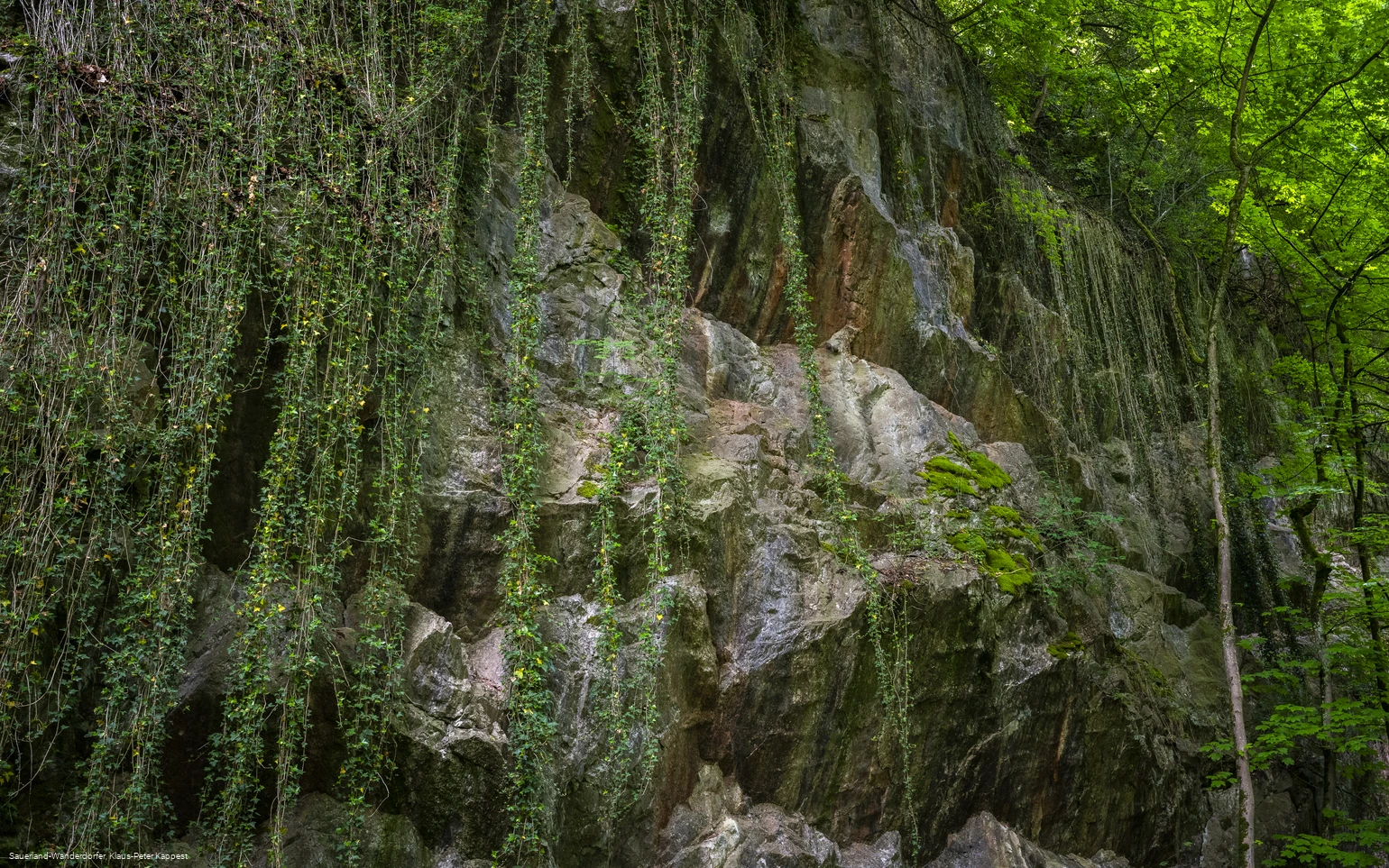 Sauerland-Seelenort: Steinbruch Peperburg