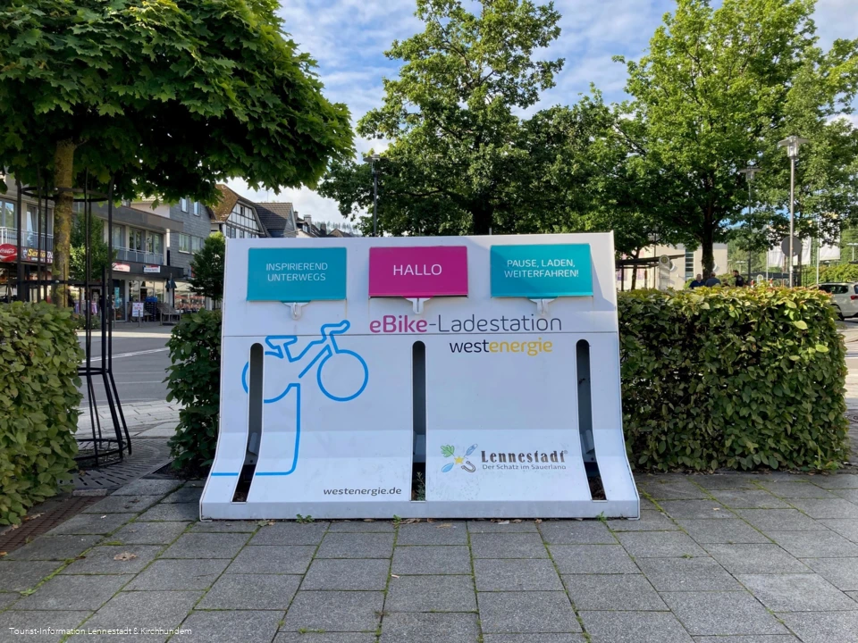 E-Bike Ladestation Altenhundem Bhf.