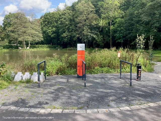 Kahnteich E-Bike Ladestation