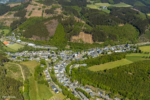 Kirchhundem von oben