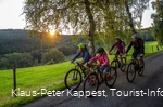 Familienausflug mit dem Rad