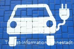 E-Auto-Ladestation Symbol